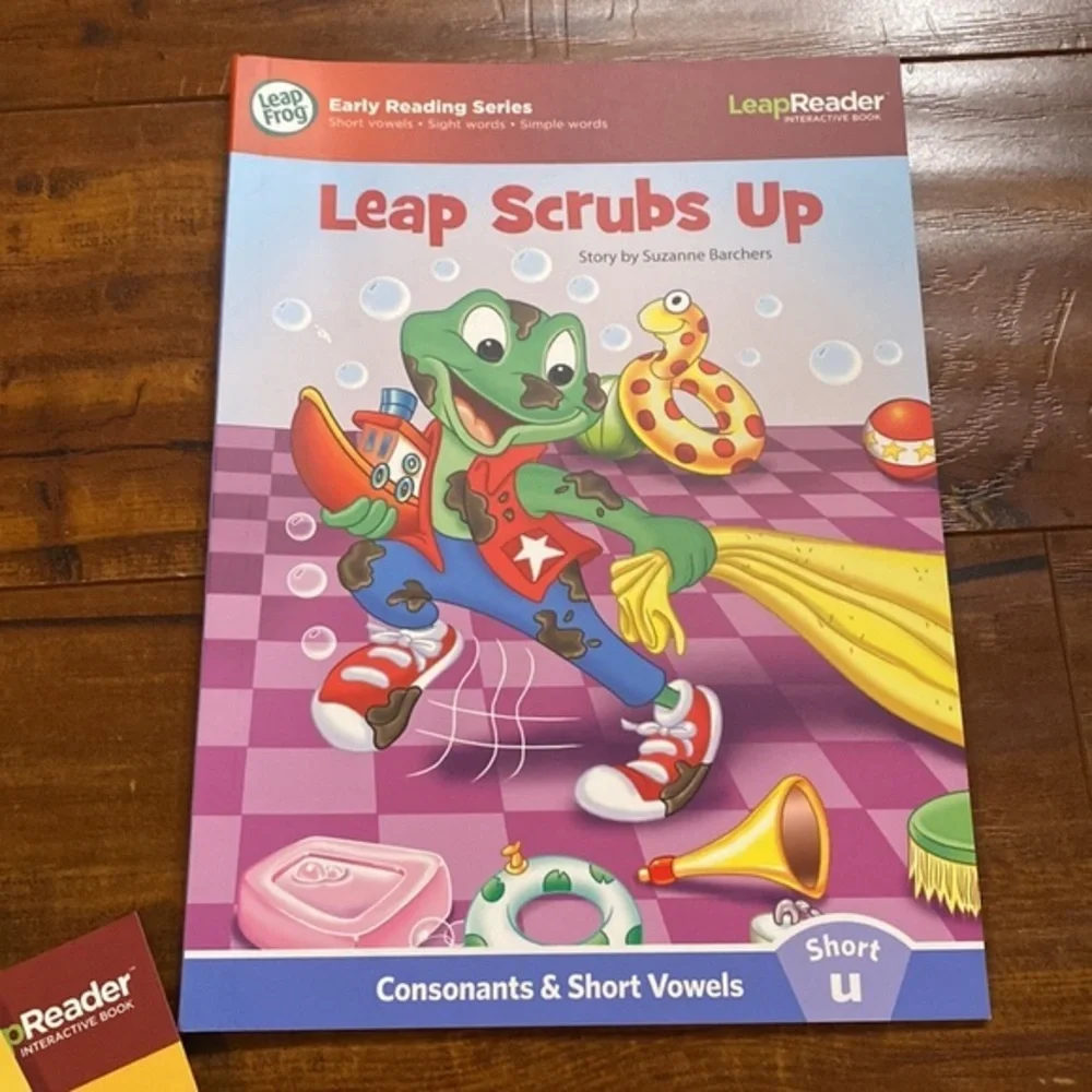 LeapFrog Tag LeapReader Learn to Read Vol 1 Short Vowels 6 Paperback Books